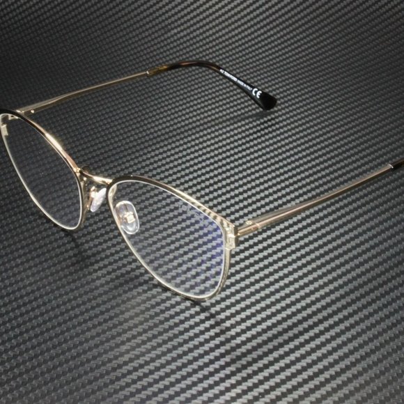 Tom Ford Rose Gold Ladies Metal Eyeglasses